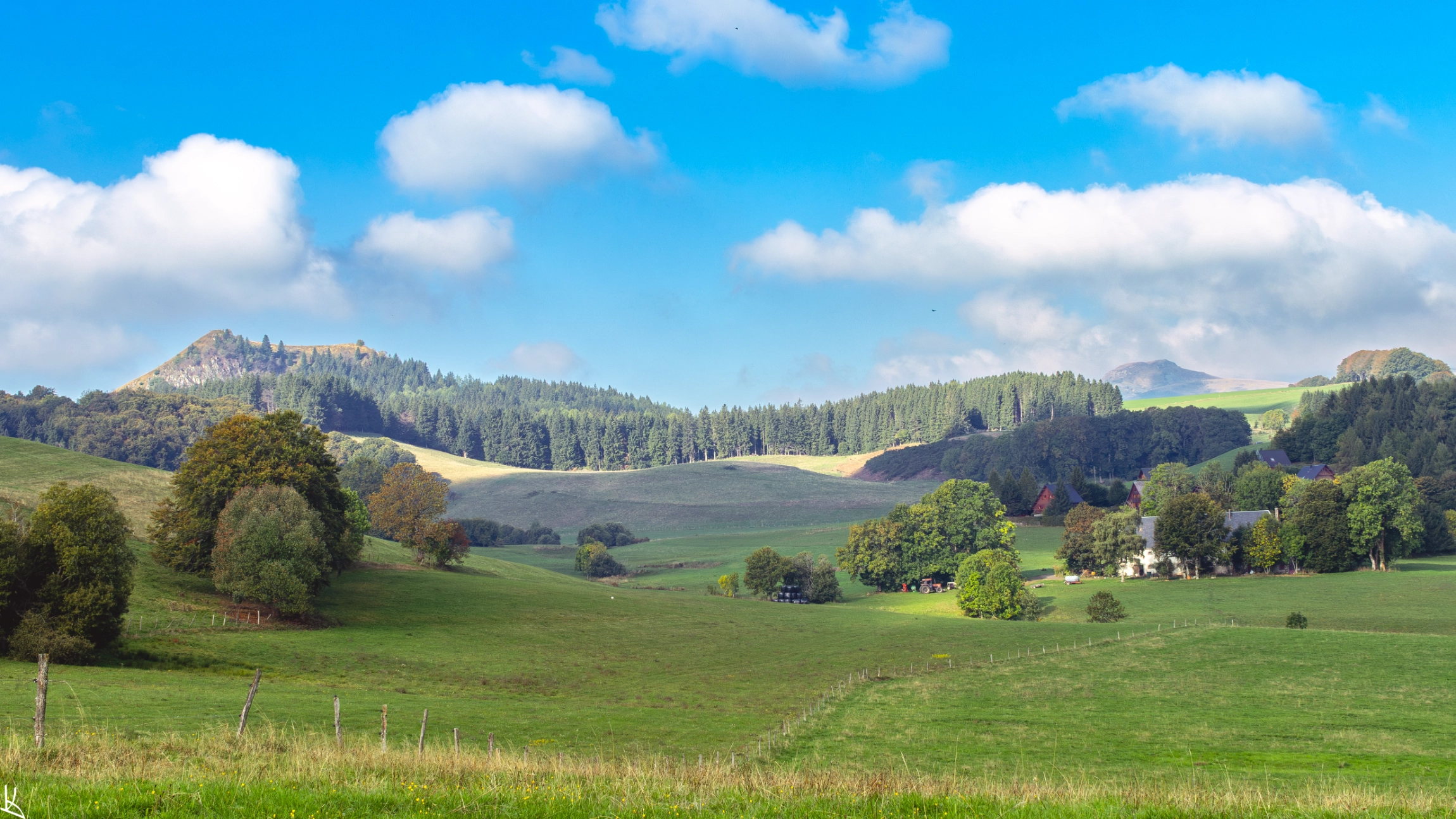 Vue depuis Beauregard, vers le Nord